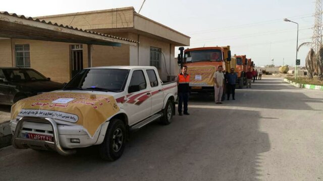 توزیع چهار تن اقلام بهداشتی و دارویی در خوزستان