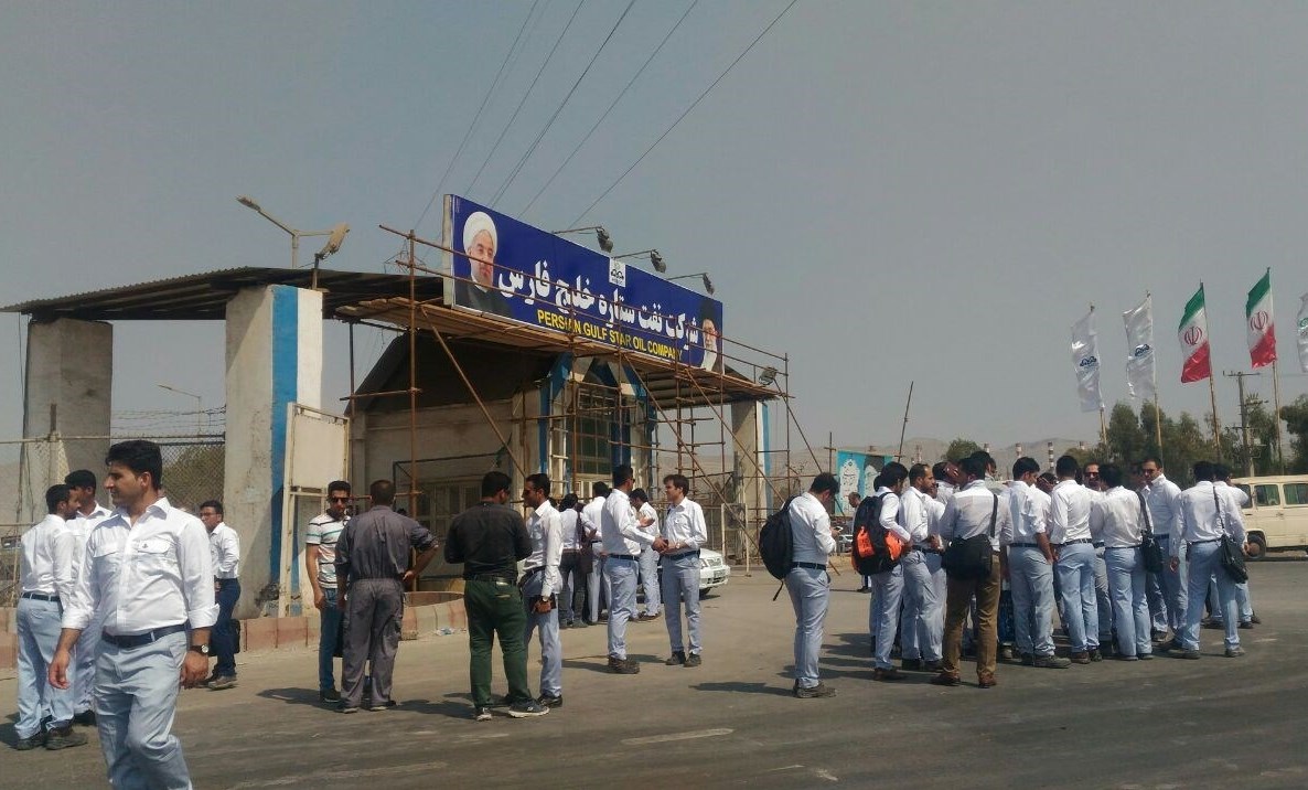 نیروهای ستاره خلیج فارس پس از اعلام"غیرقانونی بودن اخراج" +عکس