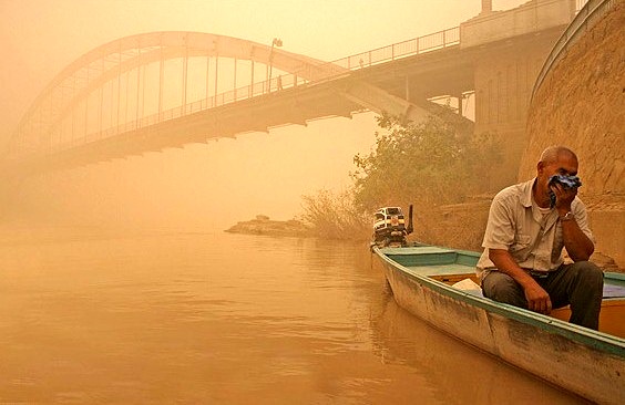 ​هوای هفت شهر خوزستان در وضعیت "خطرناک"