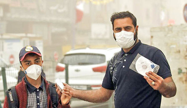 تهرانی‌ها زیر پوشش ماسک