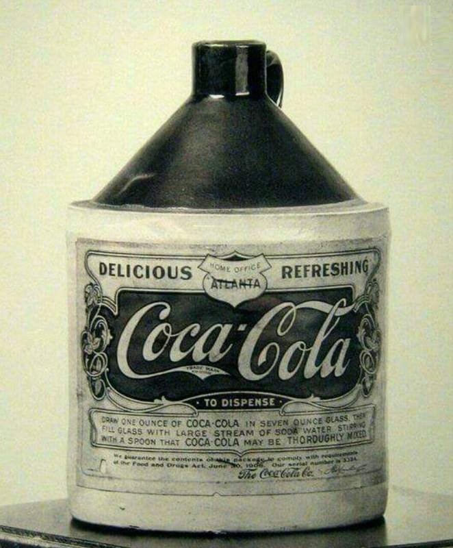 کوکاکولا در سال1906 +تصویر