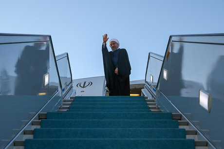 روحانی نیویورک را به مقصد تهران ترک کرد
