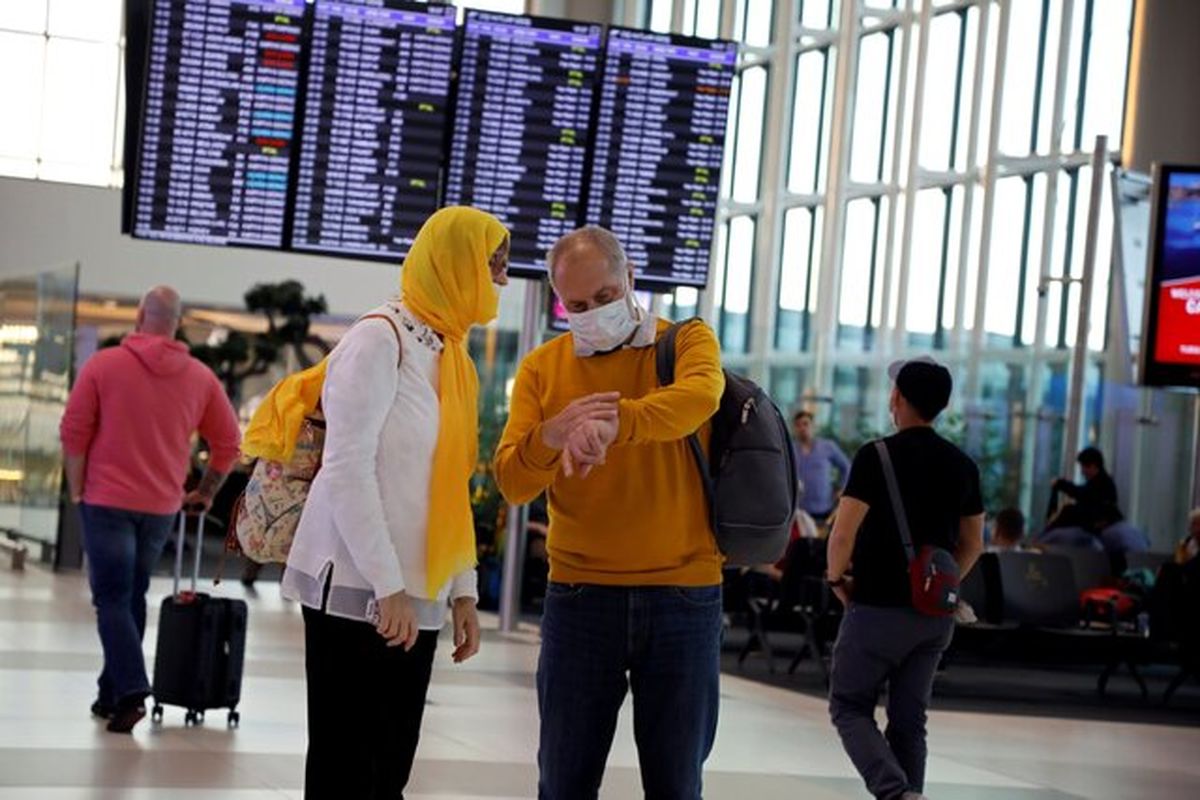 کلافگی مسافران ایرانی در ترکیه به دلیل لغو پروازها  + فیلم