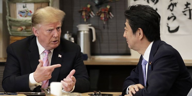 گفت‌وگوی «ترامپ» و «آبه» پس از سفر روحانی به ژاپن