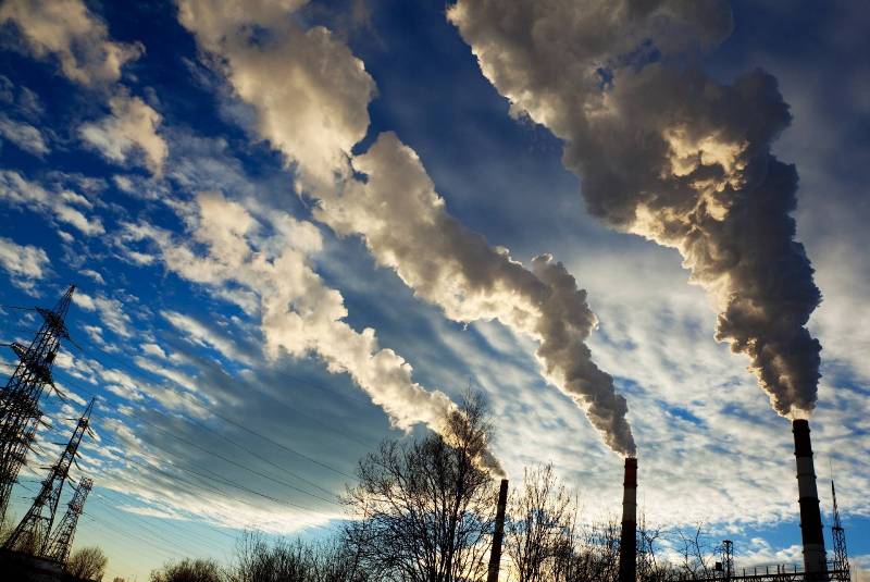 نیروگاه‌ها بیشترین سهم را در انتشار دی اکسید کربن دارند

