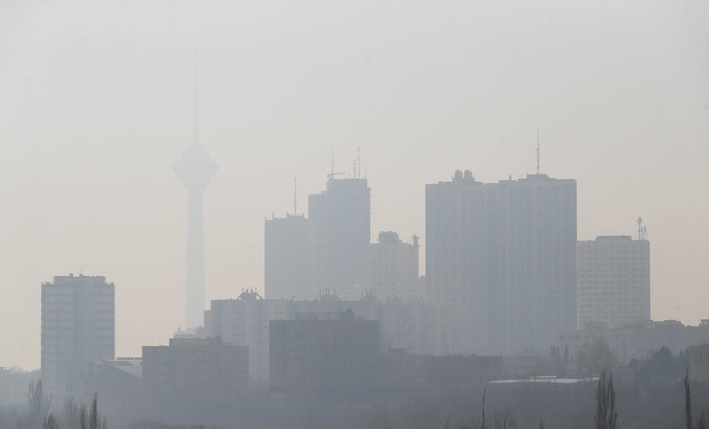 هوای تهران برای دهمین روز پیاپی آلوده است