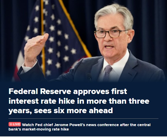 فوری/ فدرال رزرو نرخ بهره آمریکا را افزایش داد