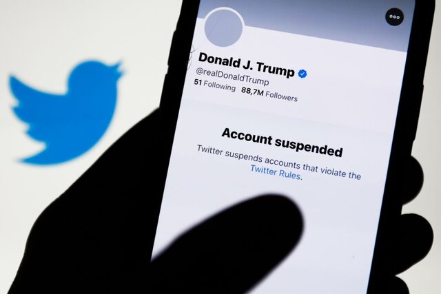 توییتر از ممنوعیت حساب ترامپ ضرر کرد