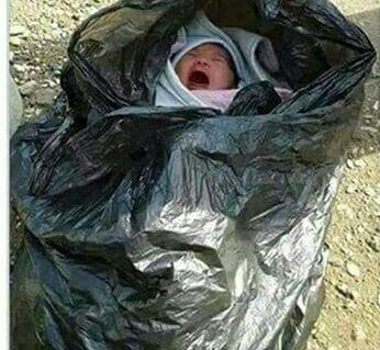 سرنوشت نوزاد درون کیسه زباله در بندرعباس