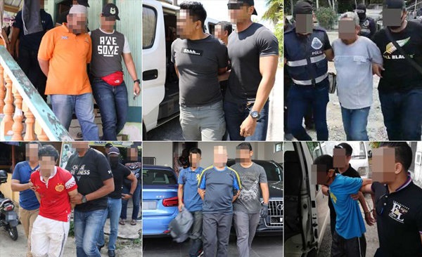 ۷داعشی در مالزی دستگیر شدند +عکس