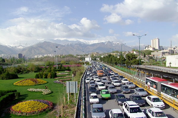 بزرگراه‌ها در رتبه اول تصادفات شهر تهران