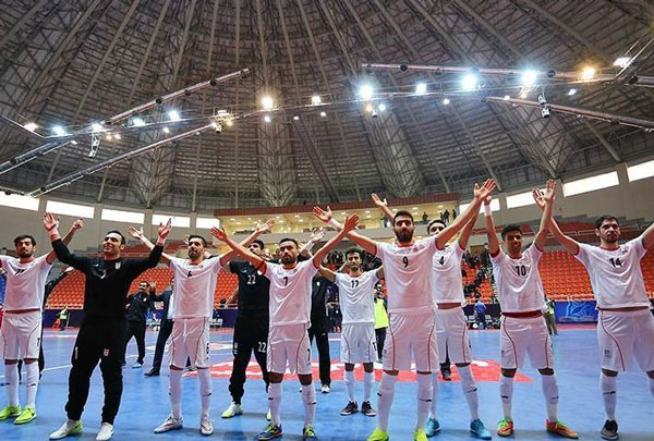 صعود تیم ملی فوتسال ایران