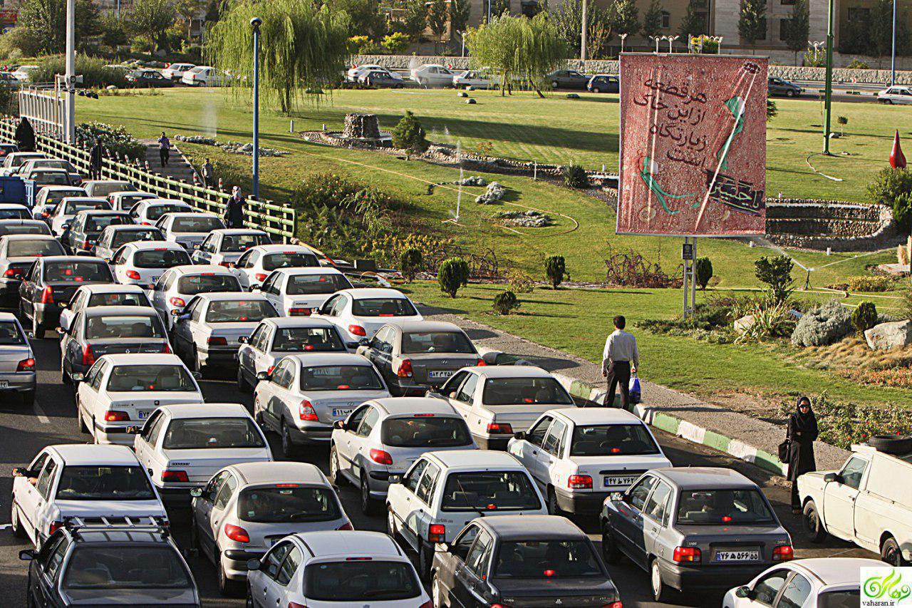  ترافیک در همه محورهای استان البرز سنگین است