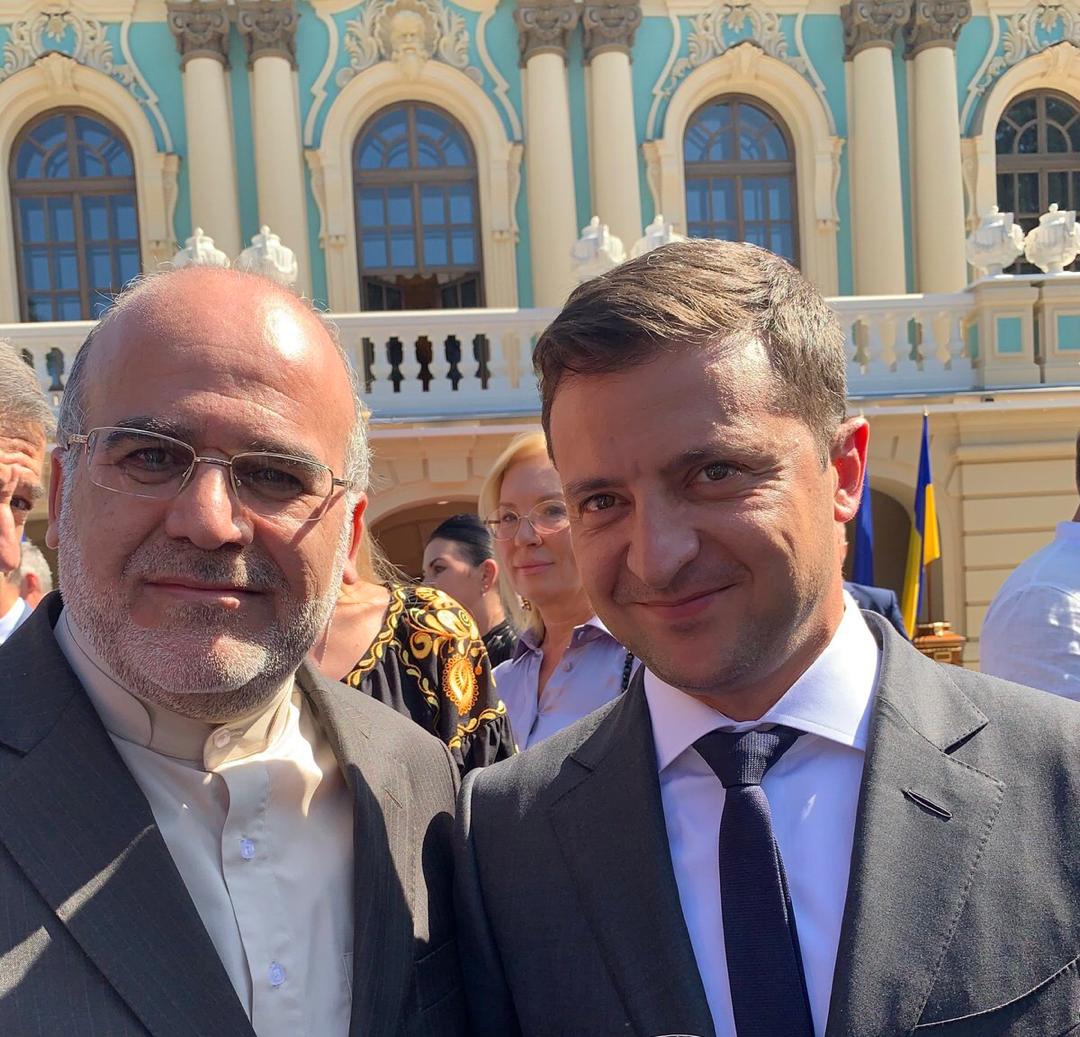 دیدار سفیر ایران با رییس‌جمهور اوکراین