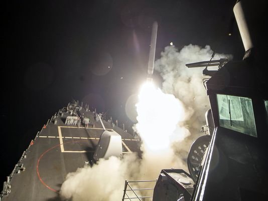 ۹۴ میلیون دلار، هزینه حمله موشکی آمریکا به پایگاه هوایی سوریه
