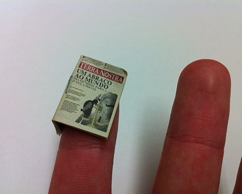 رکورد کوچک ترین روزنامه جهان شکسته شد