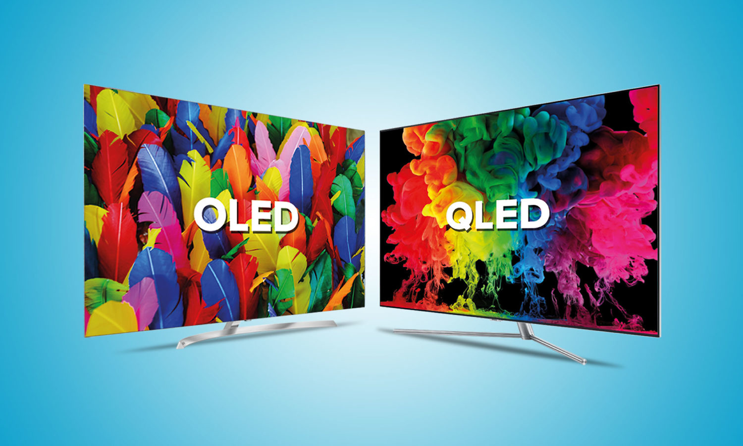 حقایقی از رقابت فناوری در تلویزیون‌های QLED سامسونگ و OLED ال‌جی