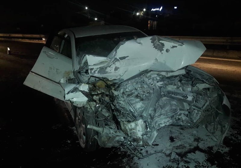تصادف مرگبار تویوتا در جاده کرج +عکس