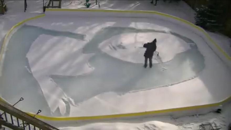 لبخند ژوکوند بر برف و یخ +فیلم