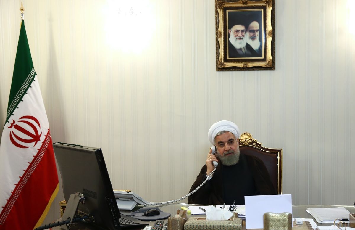 تاکید روحانی بر توسعه روابط ایران و آذربایجان