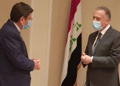 رایزنی همتی با نخست وزیر عراق 
