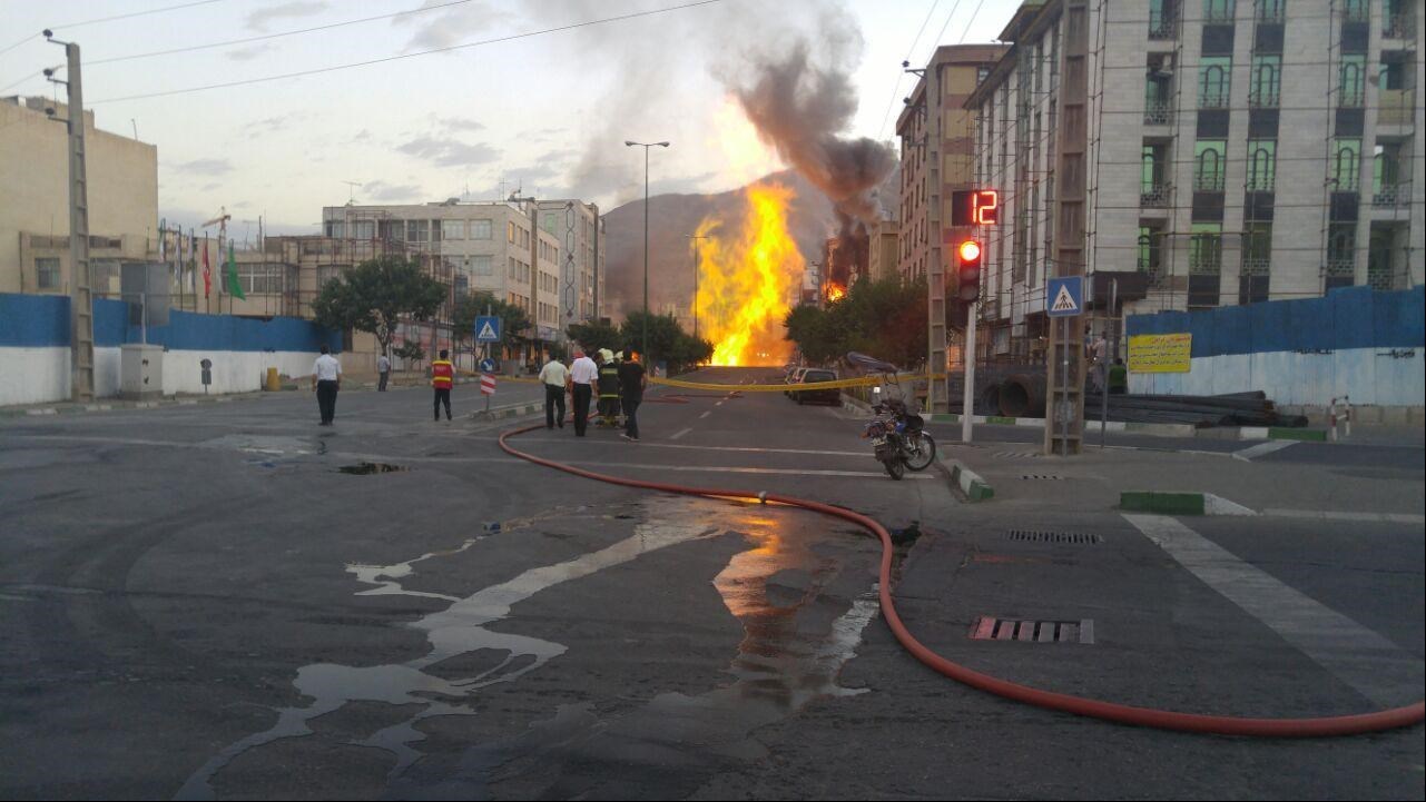 انفجار امروز تهران 