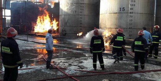 آتش سوزی مرگ‌بار در کارخانه صنعتی
