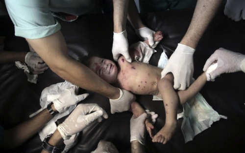 فاجعه در غزه +تصاویر