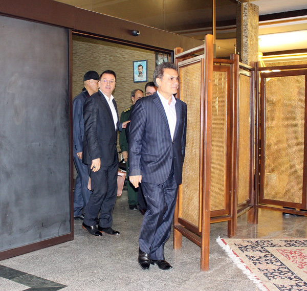 سفر مدیرعامل بانک ملت به آذربایجان شرقی همراه با رییس جمهوری