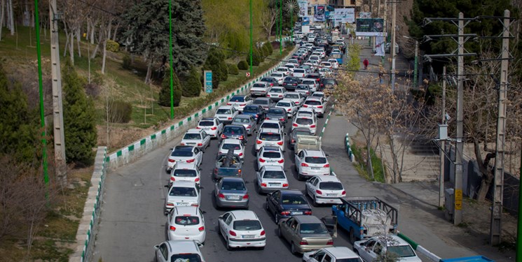 ترافیک در هراز و فیروزکوه سنگین است