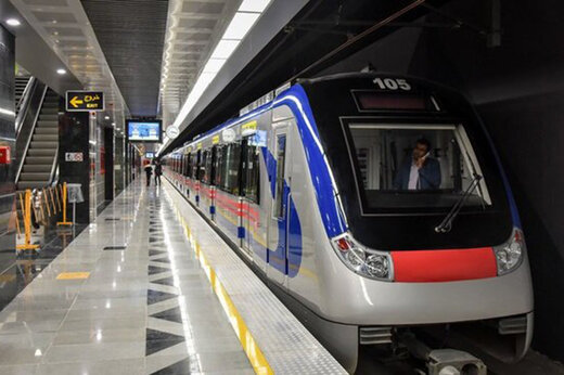 ساعت کار متروی تهران تا ۱۲شب افزایش یافت