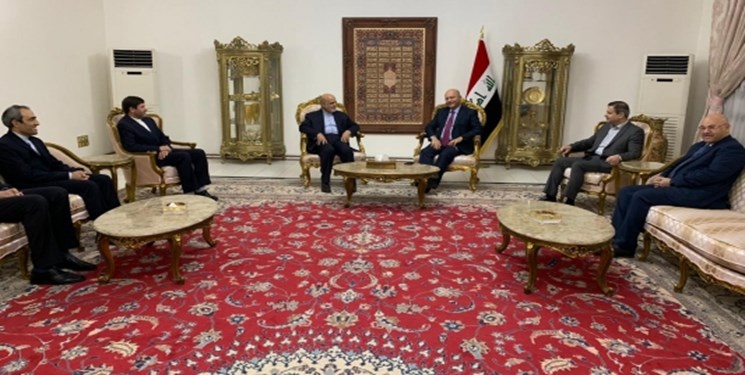 دیدار سفیر ایران با رئیس جمهوری عراق