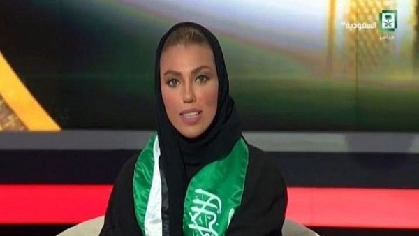 اولین گوینده خبری زن در تلویزیون دولتی عربستان +عکس