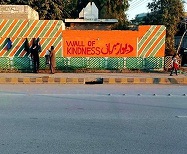 تاسیس دیوار مهربانی شعبه پاکستان! +عکس