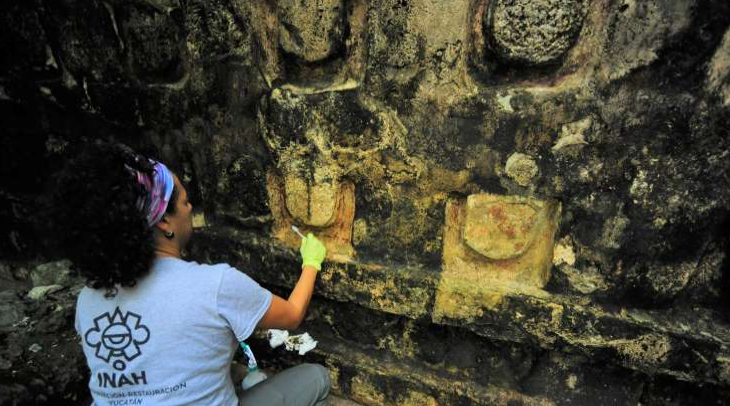 کشف کاخ باستانی مایا در شرق مکزیک +عکس