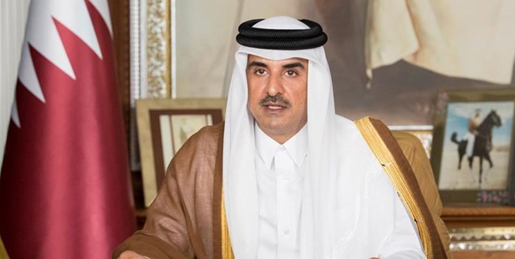 تأکید امیر قطر بر حق فلسطینی‌ها در ایجاد کشور مستقل