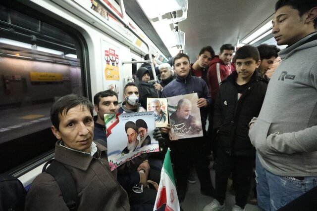 جابجایی بیش از یک میلیون  نفر با متروی تهران در ۲۲بهمن