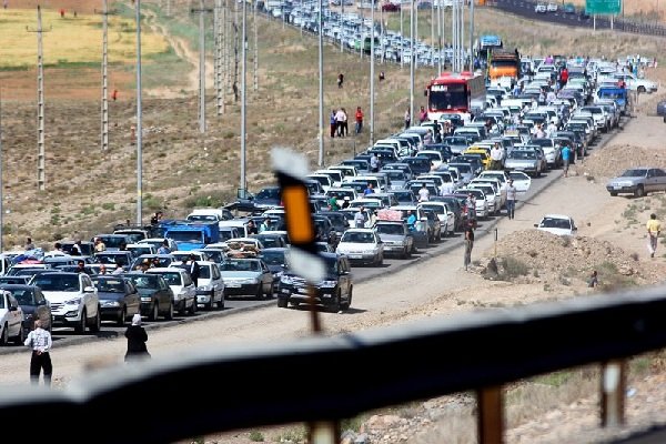ترافیک سنگین در هراز  و فیروزکوه