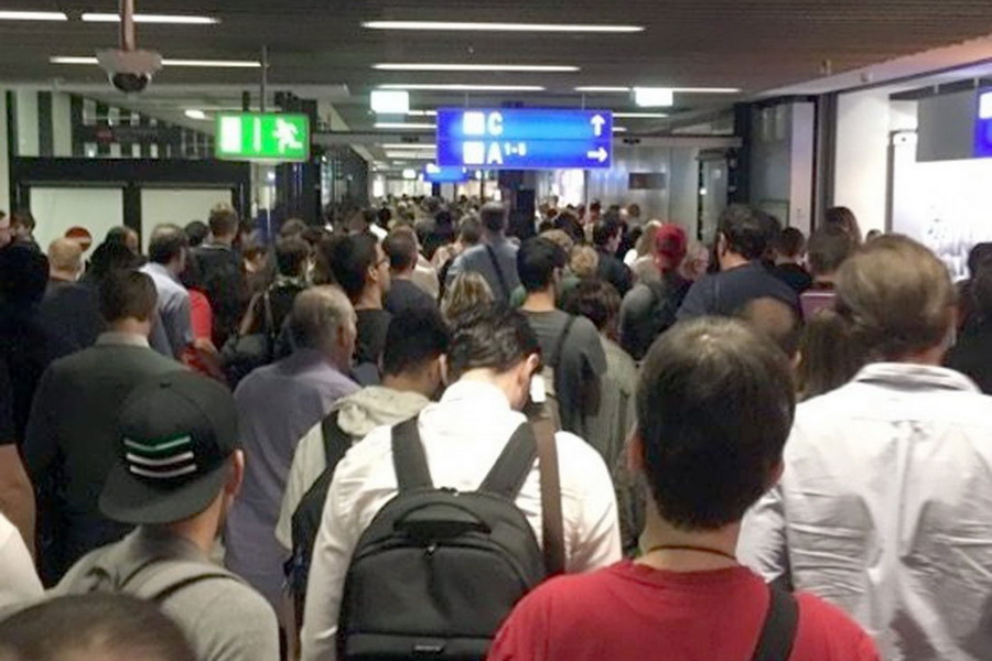 فرودگاه فرانکفورت به دلیل مشکل امنیتی تخلیه شد