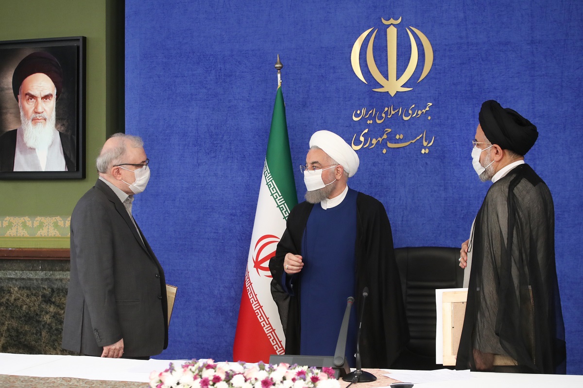 روحانی در آخرین جلسه ستاد ملی مقابله با کرونا + عکس