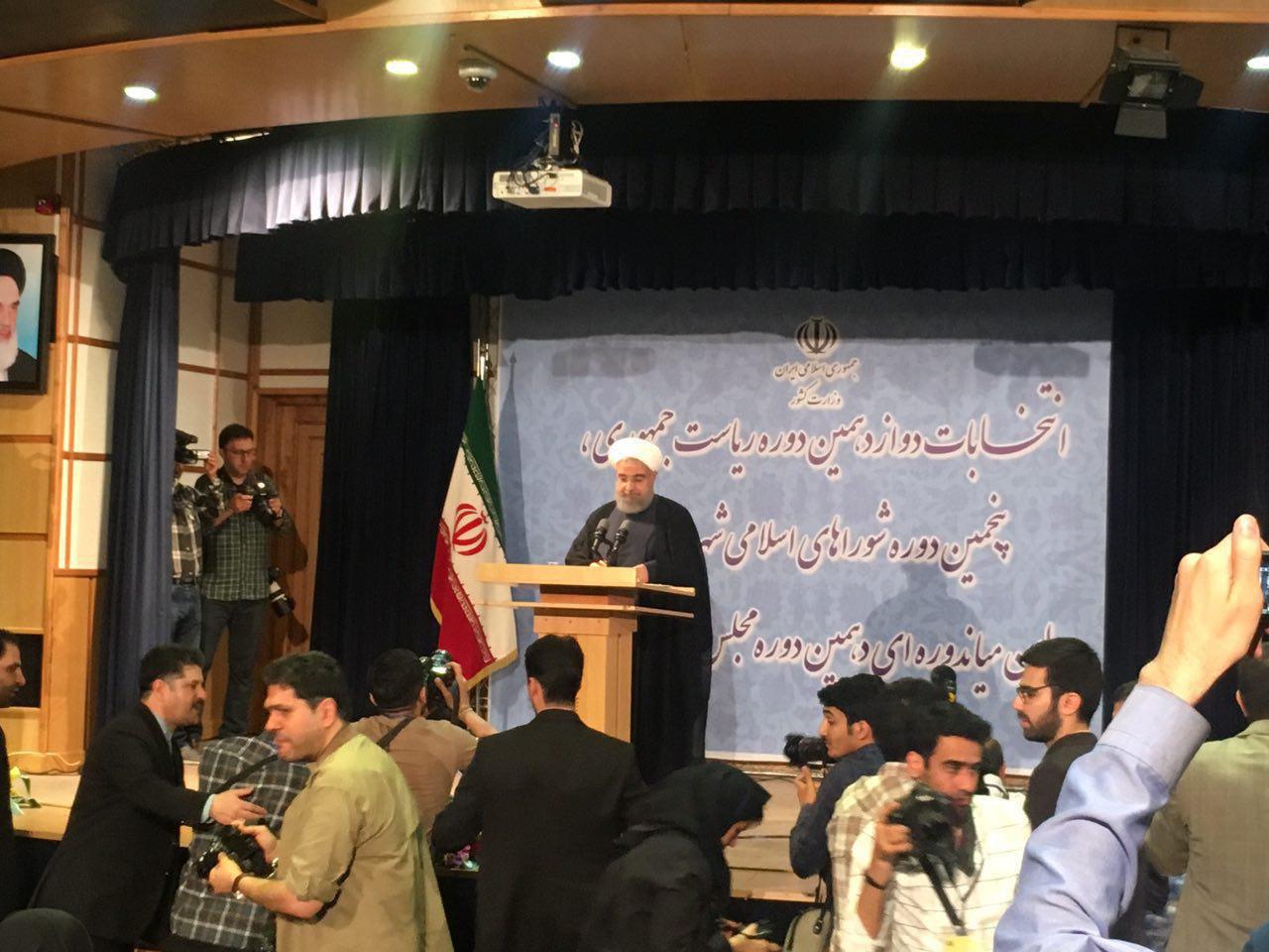 روحانی: از تورم ۴٠ درصد به تورم ٧ درصد رسیدیم