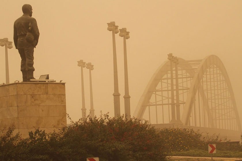 گرد و غبار از خوزستان تا خراسان رضوی را در بر گرفته است