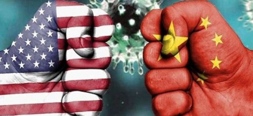 جنگ دیپلماتیک چین و آمریکا بر سر کرونا