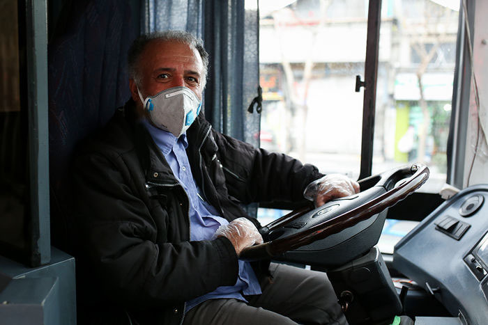 الزام 6هزار راننده ناوگان اتوبوسرانی پایتخت به استفاده از ماسک