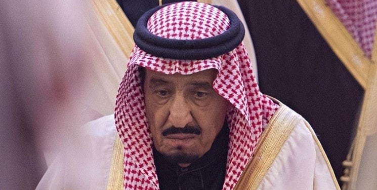 پادشاه عربستان بستری شد + عکس