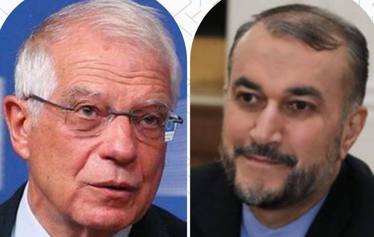 بورل در تماس با وزیرخارجه ایران: قصد دخالت در امور داخلی ایران را نداریم