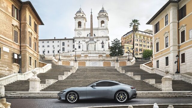 تصاویری از خودرو جدید فراری روما