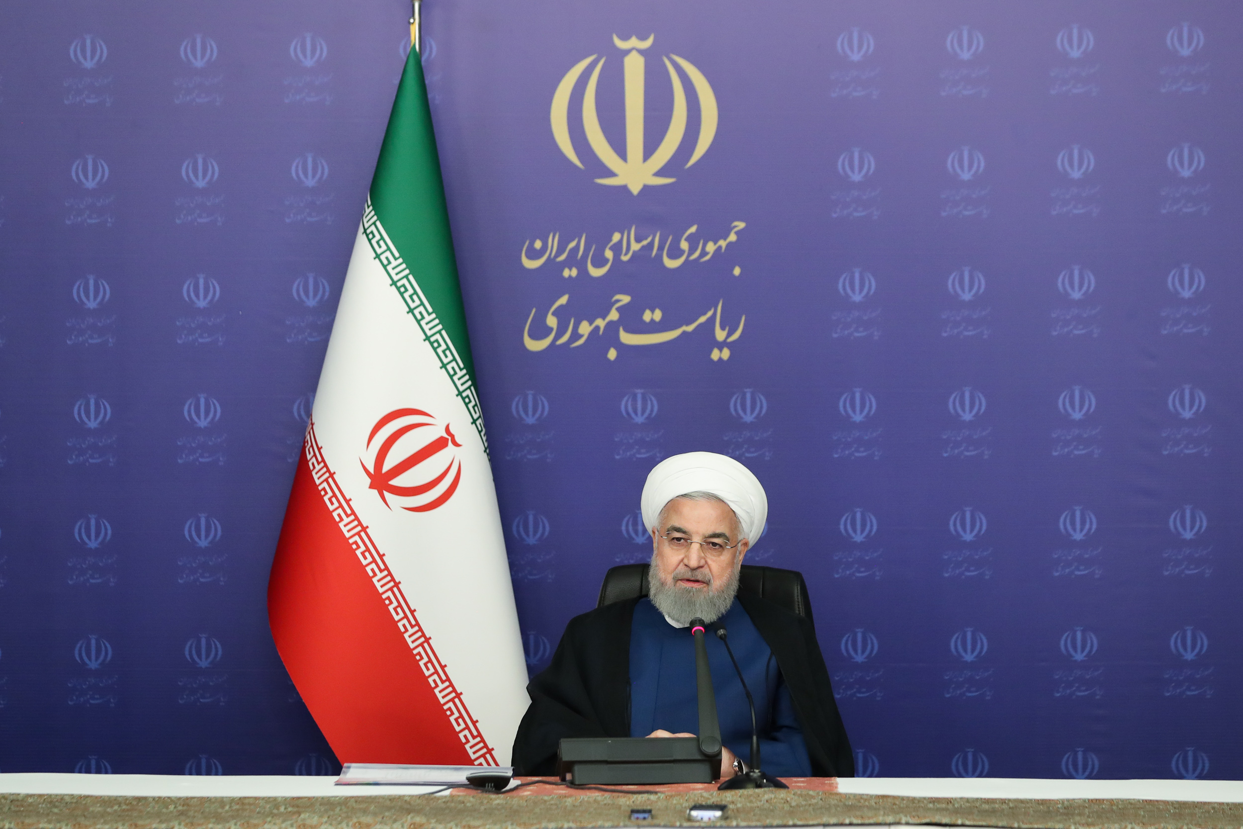 روحانی: امروز برای دنیا روشن است که ایران با تحریم تسلیم نمی‌شود +فیلم