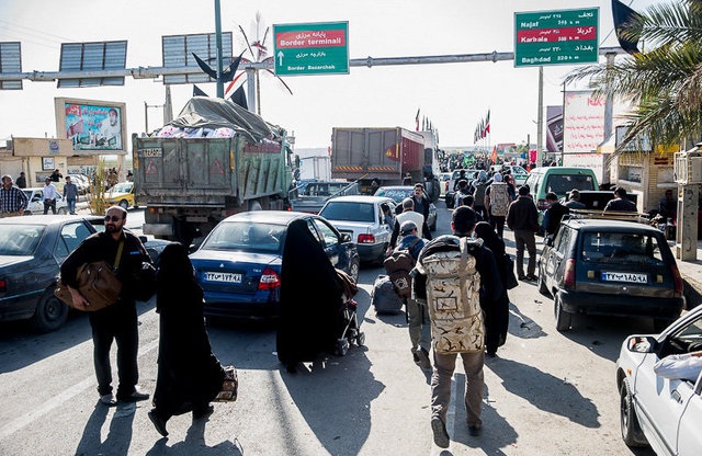 آخرین وضعیت ترافیکی محورهای منتهی به مرزهای عراق