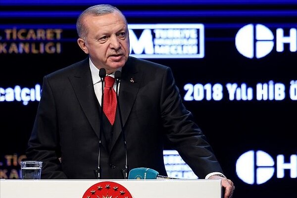اردوغان مخالفتش با معامله قرن را اعلام کرد